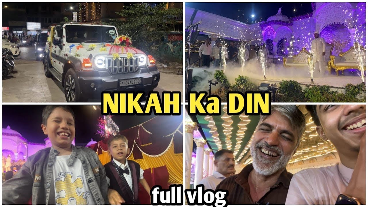 The day of Nikah full vlog || Abdurra vlog