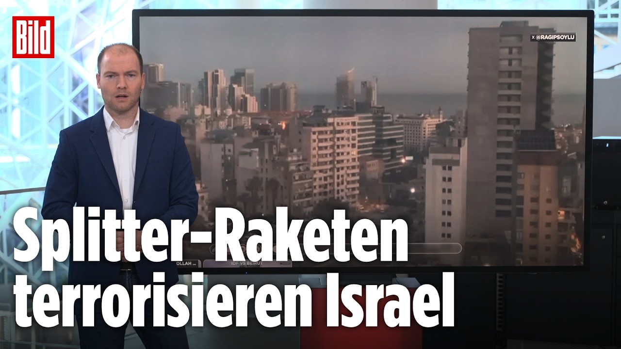 Israel sprengt Hisbollah-Hochhaus in Beirut – BILD-Lagezentrum SPEZIAL