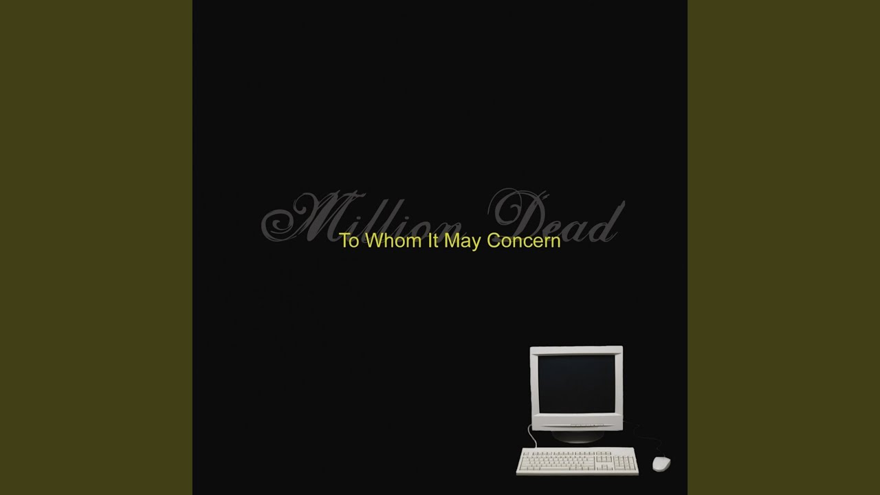To Whom It May Concern (Radio Edit)