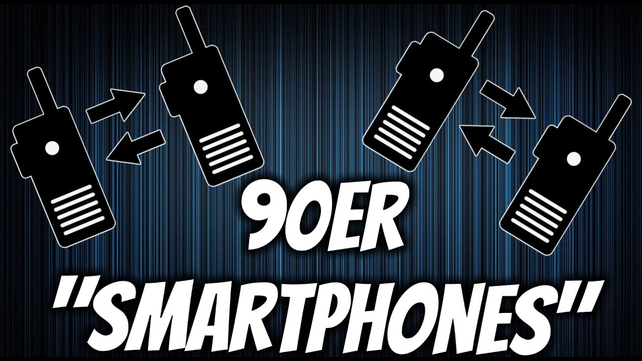 DAS waren UNSERE SMARTPHONES in den 90ern || Burnis 90er #49