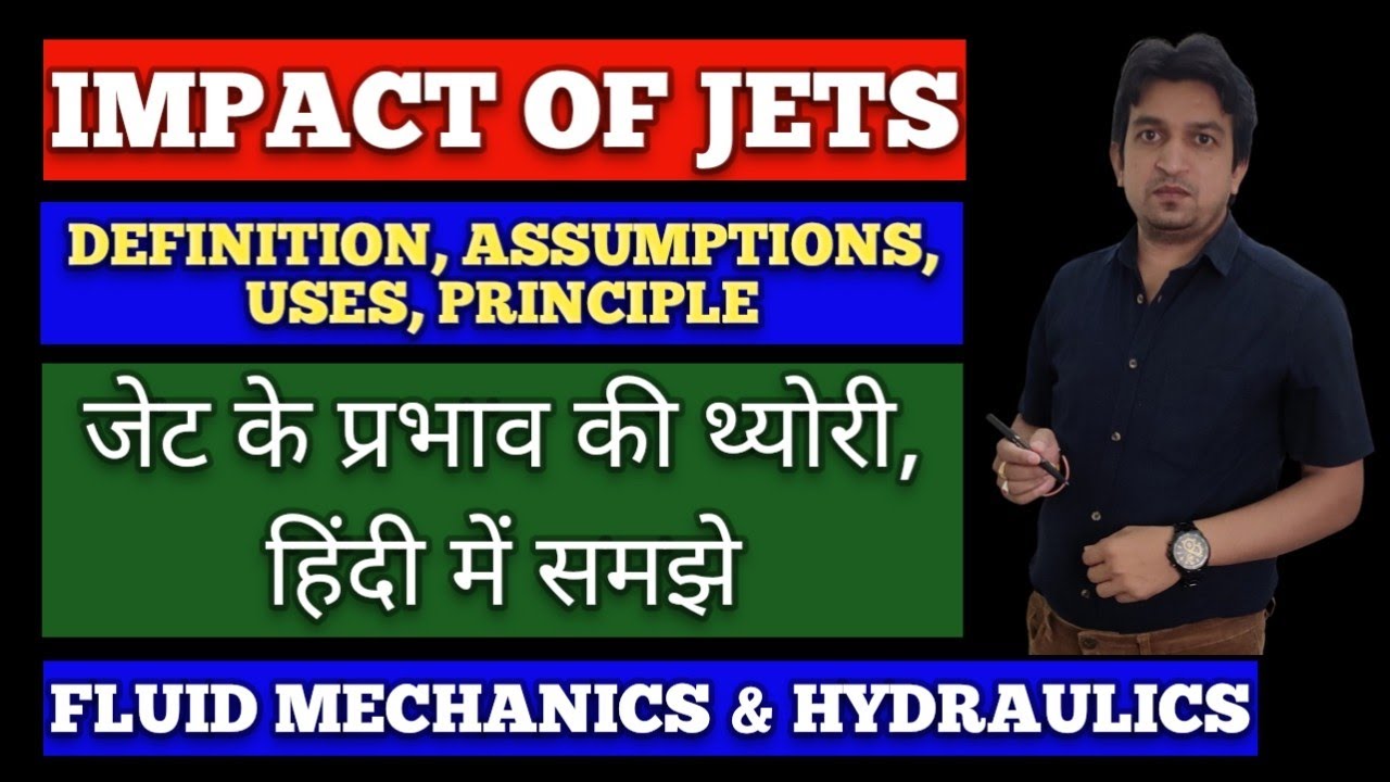 impact of jets fluid mechanics || impact of jet in hindi || what is impact of jet || impact of jet