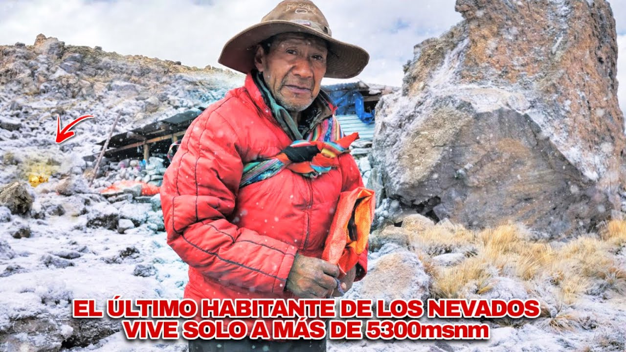 Este hombre es el último habitante de Los Nevados… y NO vas a creer lo que encontramos