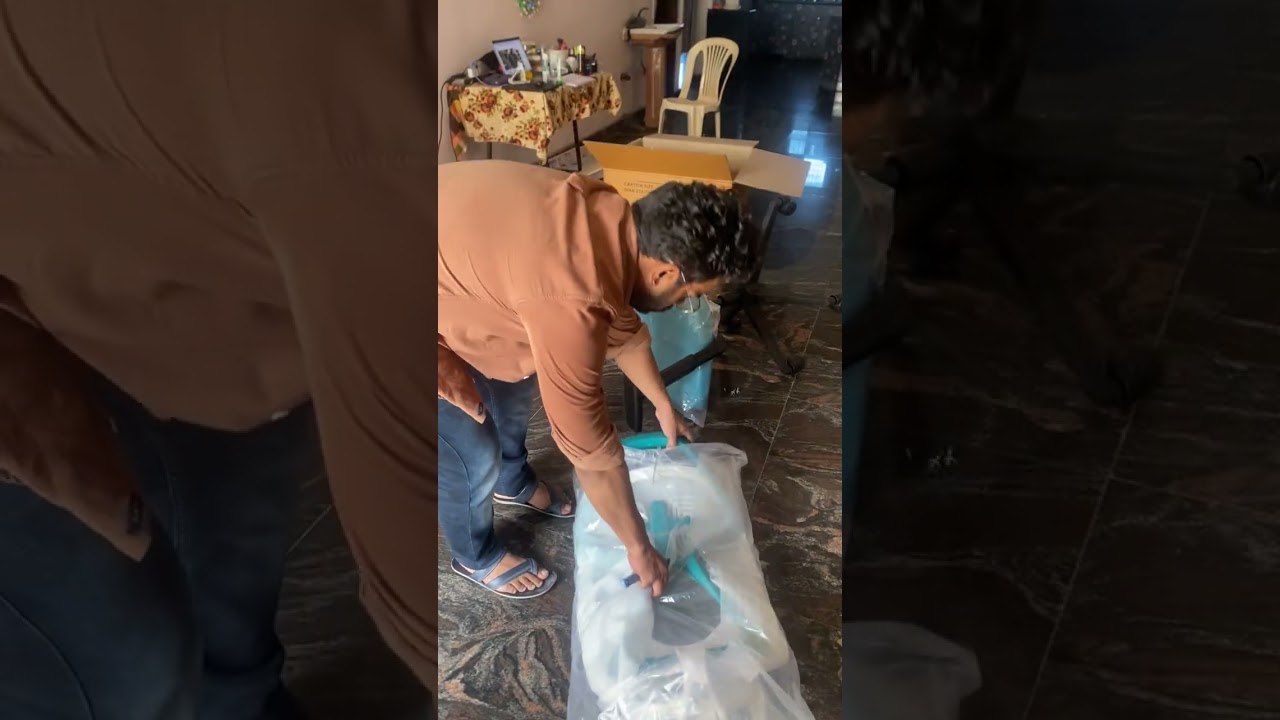 Dismantle the wakefit office chair video 1