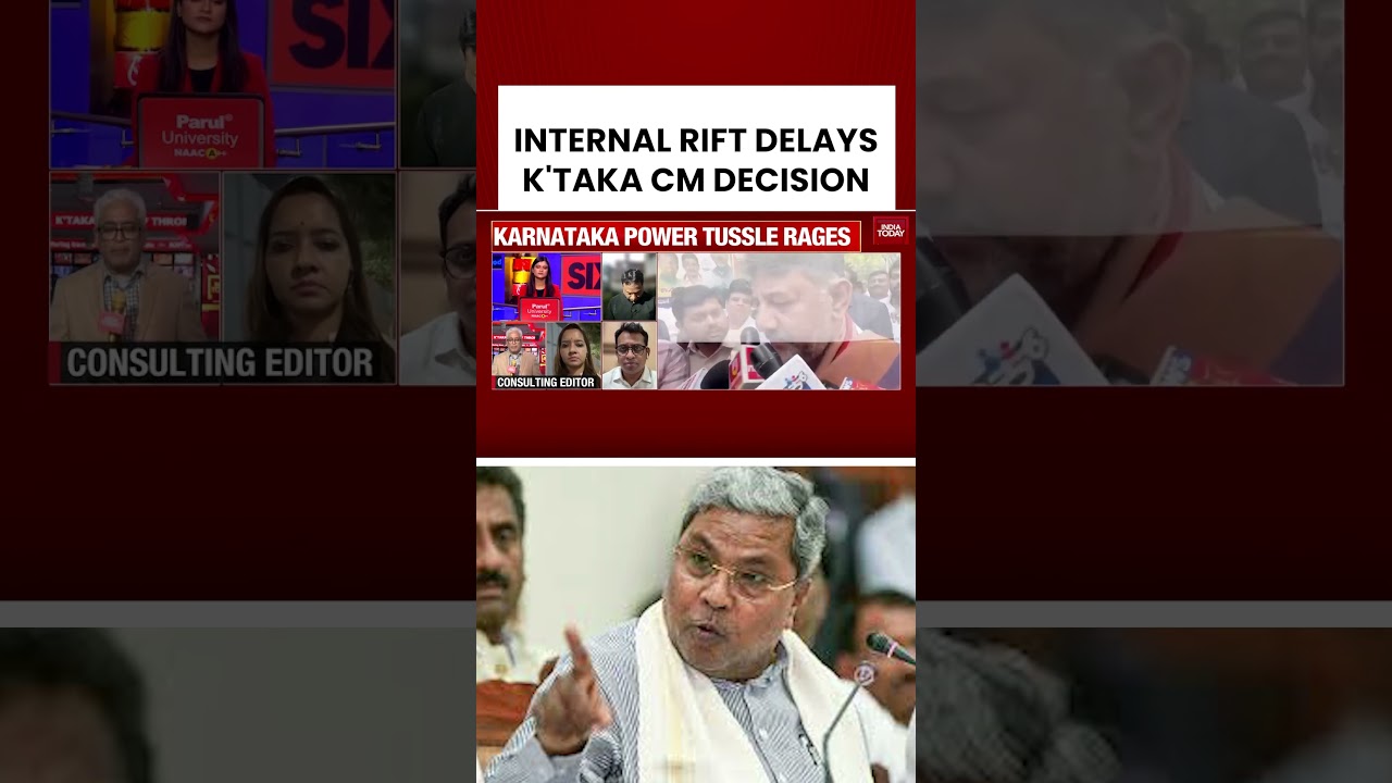 Internal Rift Delays K’taka CM Decision: Congress Stuck as CM Siddu & DKS Power Tussle Intensifies