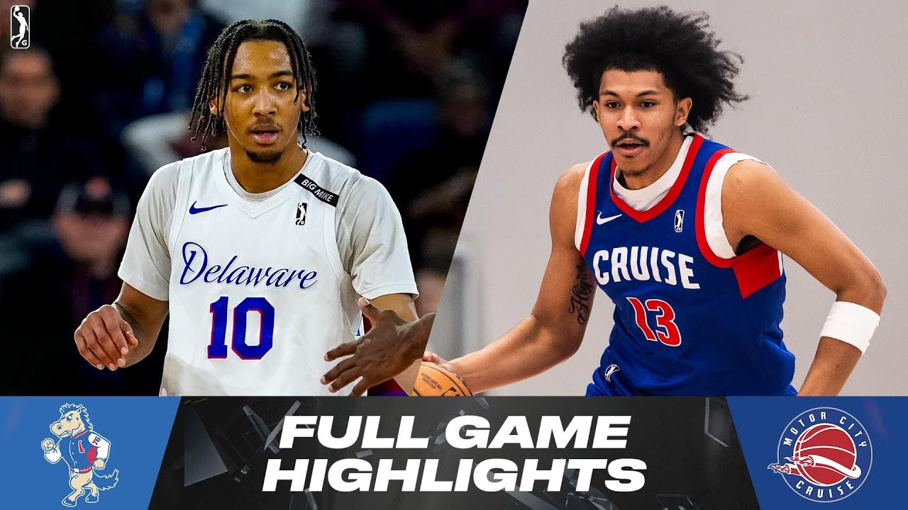 Delaware Blue Coats vs. Motor City Cruise - Game Highlights