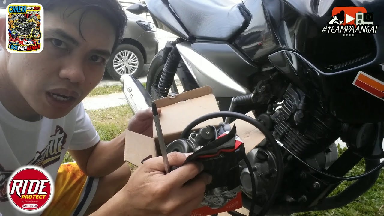 Paano mag palit ng carborator Rouser 135#unboxing#boybakanaman