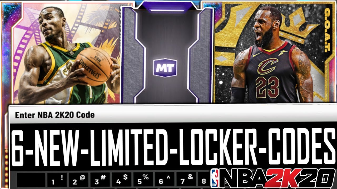 6 *INSANE* NEW LIMITED LOCKER CODES 2K20 + MULTIPLE FREE PROMO PACKS! (NBA 2K20 MYTEAM)