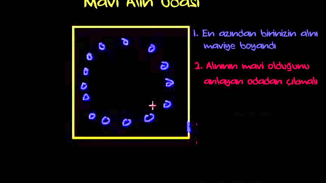 Zeka Oyunu: Mavi Alın Odası (Eğlenceli Matematik)