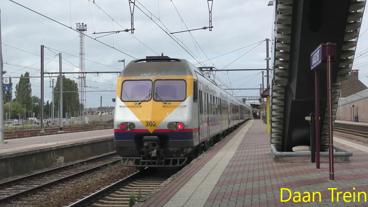Treinen in station Aarschot op 06/09/17