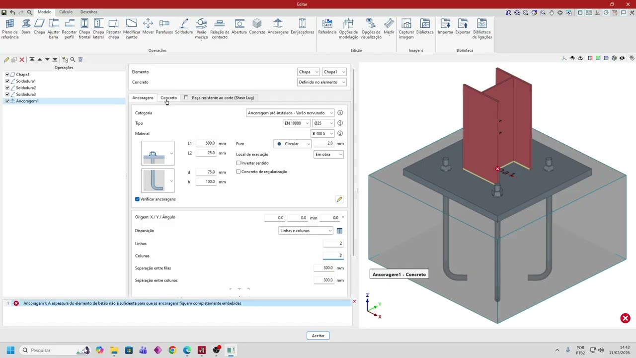 Fluxo de trabalho CYPE 3D BIMServerCenter StruBIM Steel e CYPE CONNECT Plugin Open BIM Revit REVIT