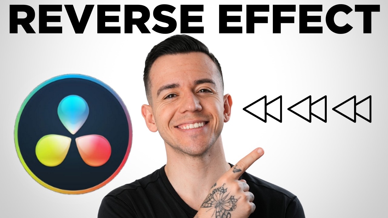 How to Reverse a Video in DaVinci Resolve