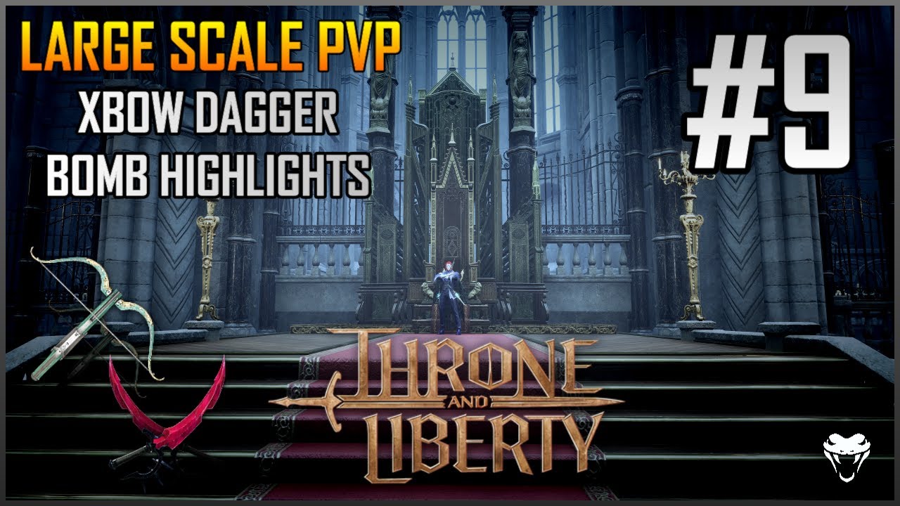 Throne And Liberty - Crossbow / Dagger | BOMB | PvP Highlights #9