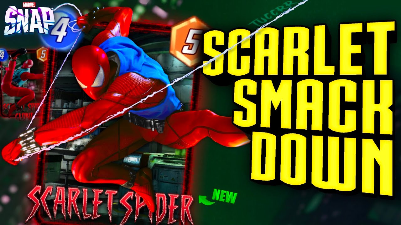 THIS IS HOW TO PLAY SCARLET SPIDER | Deck Guide and Gameplay | Marvel Snap