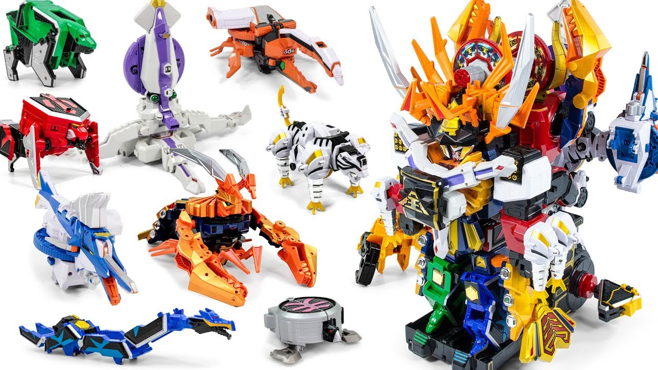 PowerRangers Samurai Sentai Shinkenger Zen Samurai Gattai SamuraiHaOh Toy Transformation