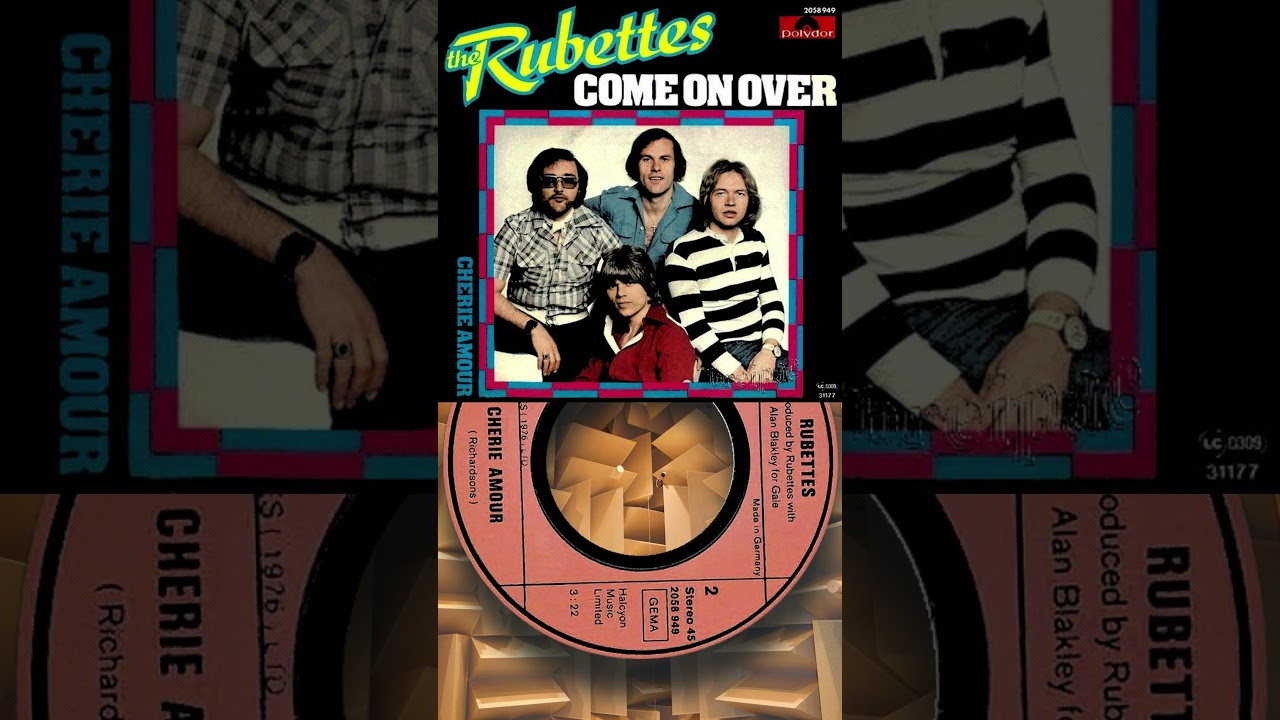THE RUBETTES "Cherie Amour" (Vinyle 1977) Face B