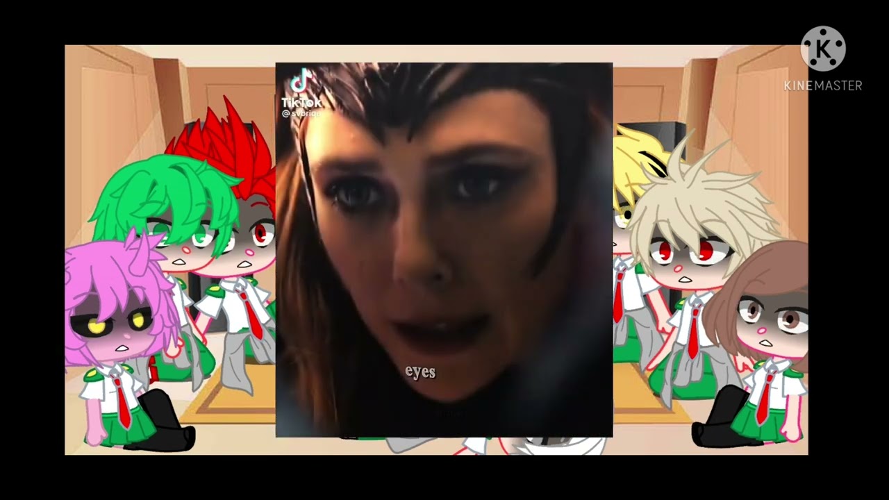 la clase 1-A reaccionan a wanda maximoff/doctor strange y el multiverso de la locura spoilers/