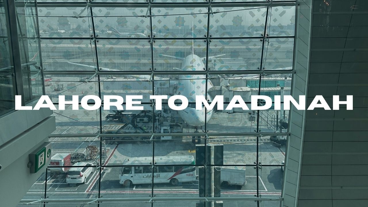 Umrah Chapter 1 | Emirates Flight Review | Lahore to Madina Via Dubai | Dubai Airport