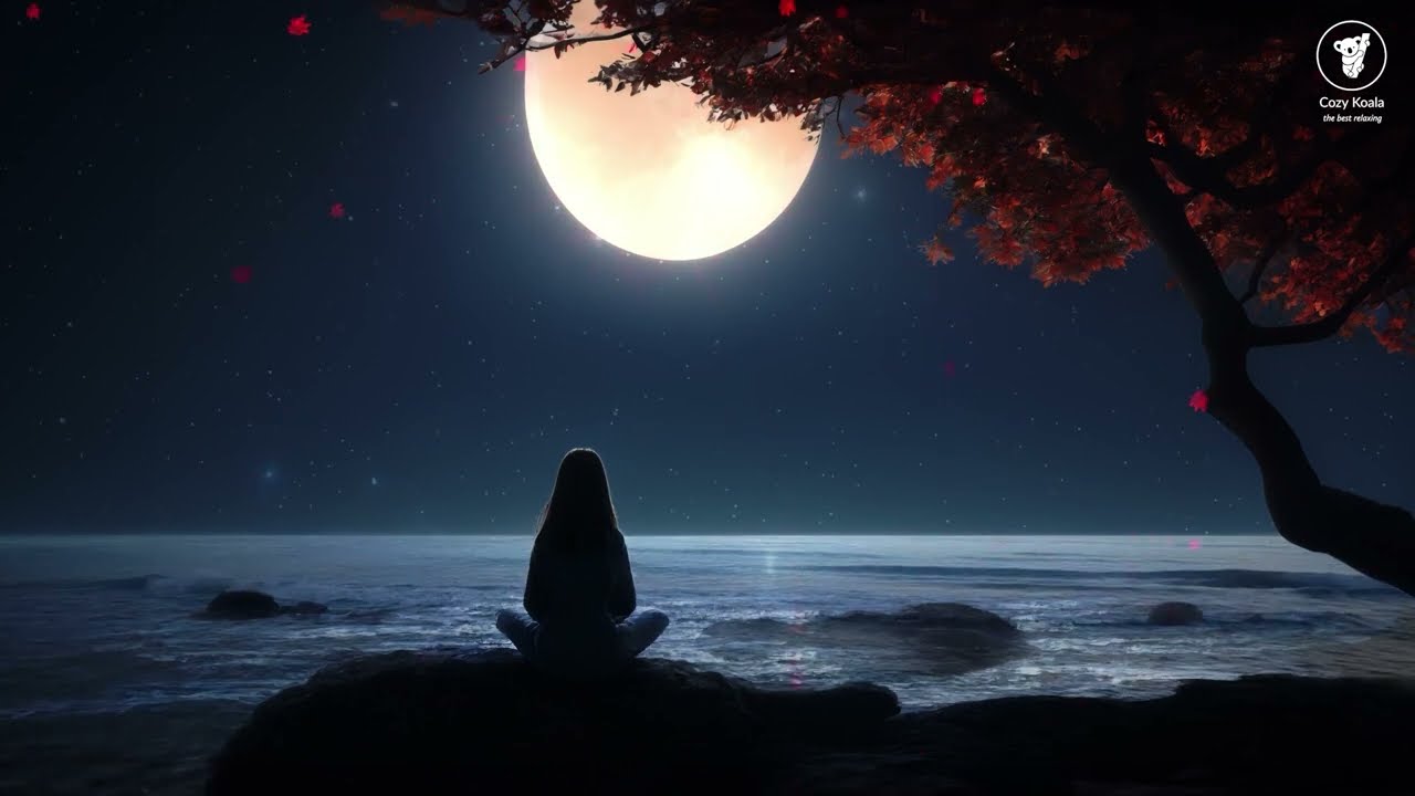 Screen-OFF | 30-Min | Autumn Moonlight piano | Cozy Koala
