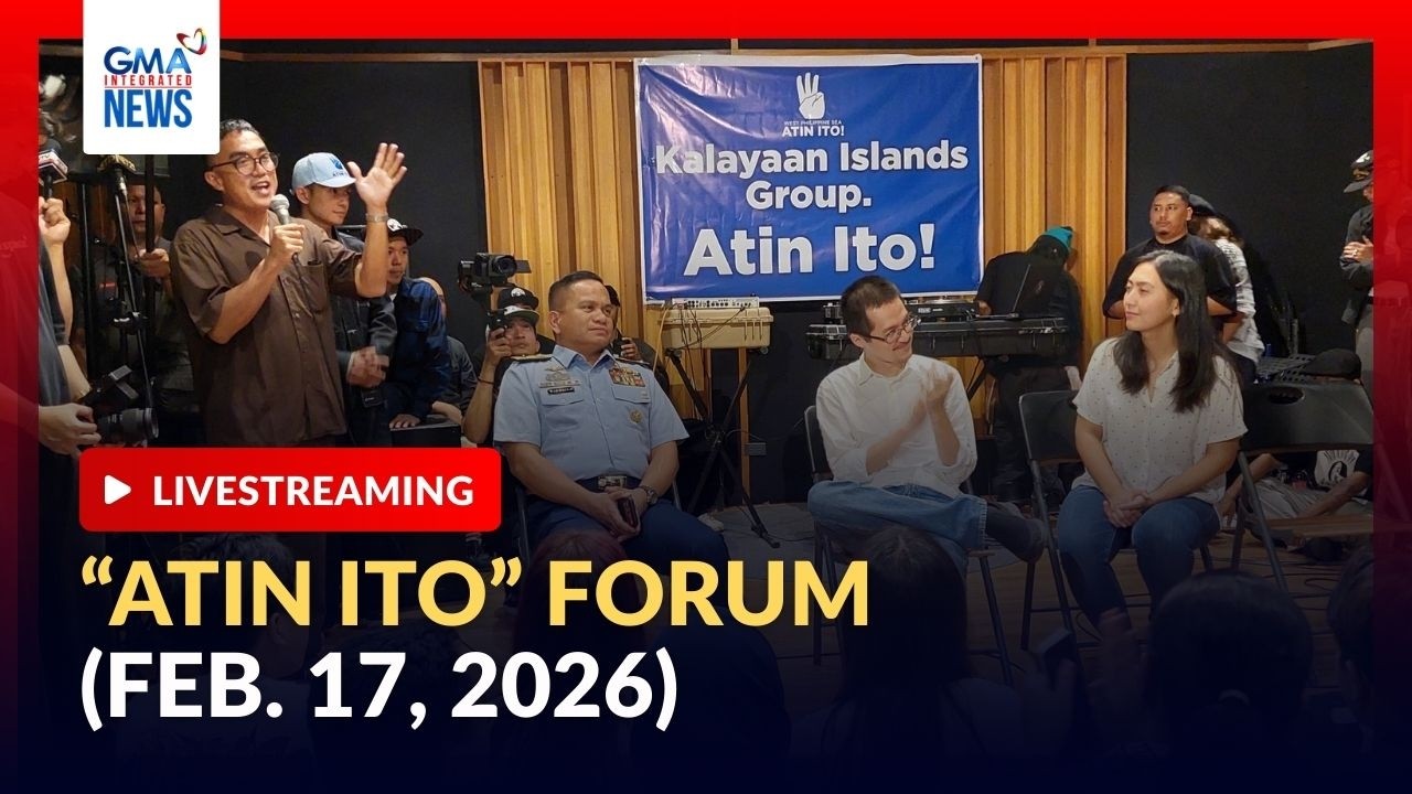 LIVE - “Atin Ito” forum with PCG spox for WPS Commo. Jay Tarriela...  - Replay | GMA Integrated News