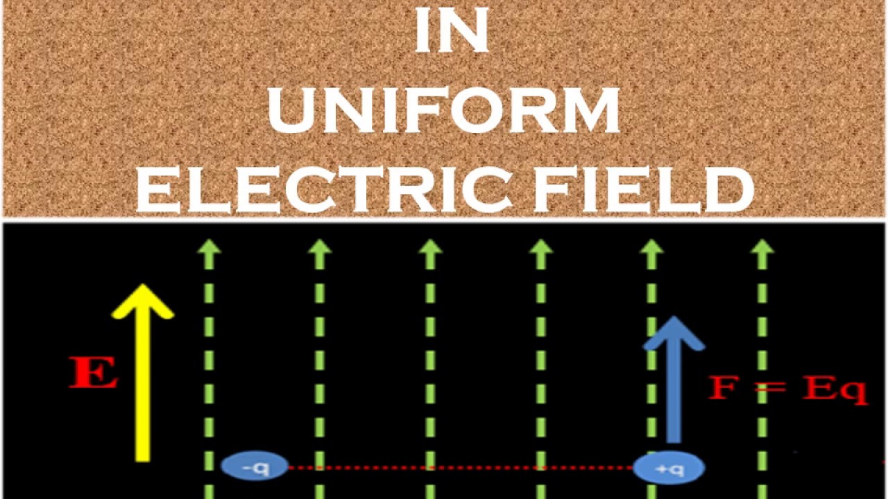 Dipole in uniform electric field(animated)