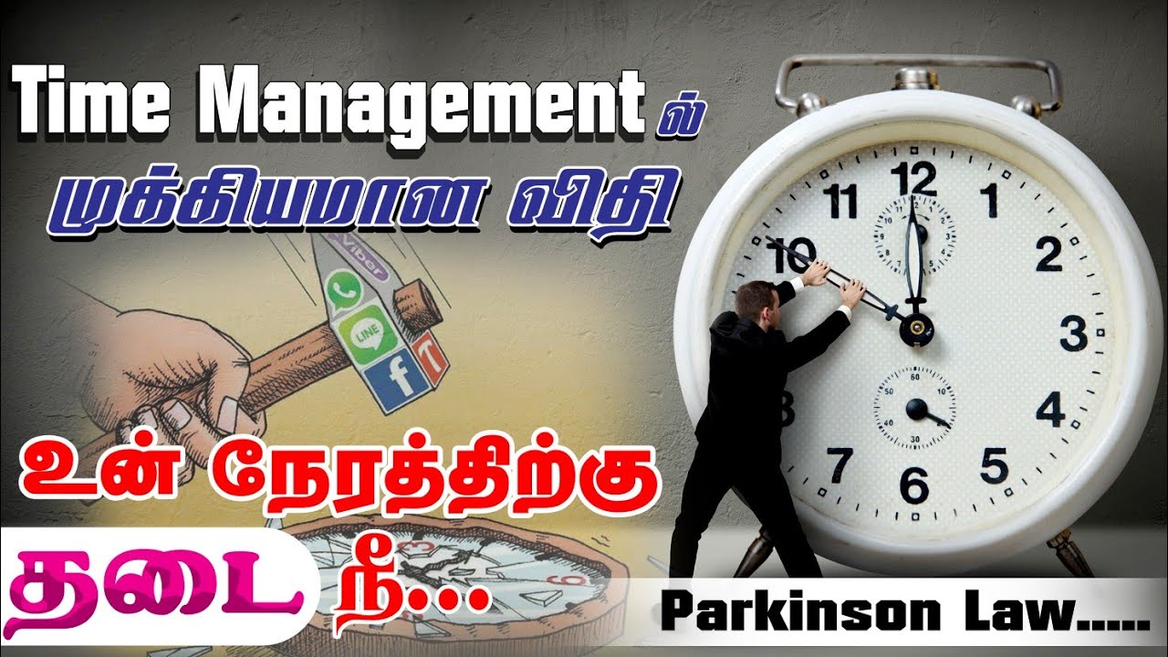 ELON MUSK Time Management Tips | இந்த விதி தெரிந்தால் உன் நேரம் வீணாகாது | Parkinson Law