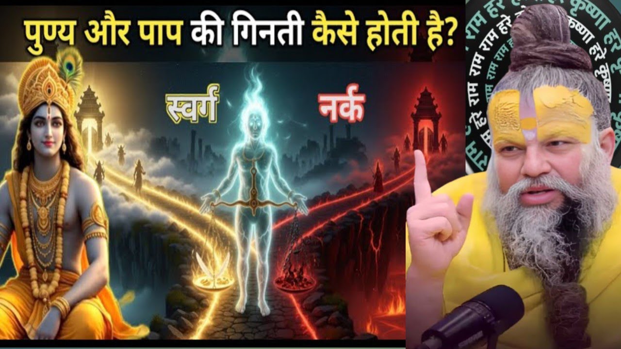 पुष्य और पाप की गिनती कैसे होती है। Premanand Maharaj ka live satsang