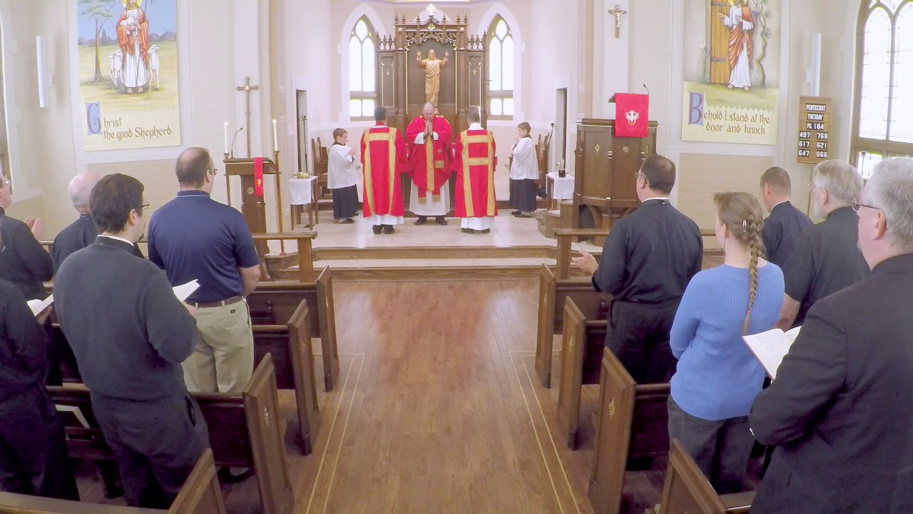 The Form of the Divine Service - an instructional video for seminarians and pastors