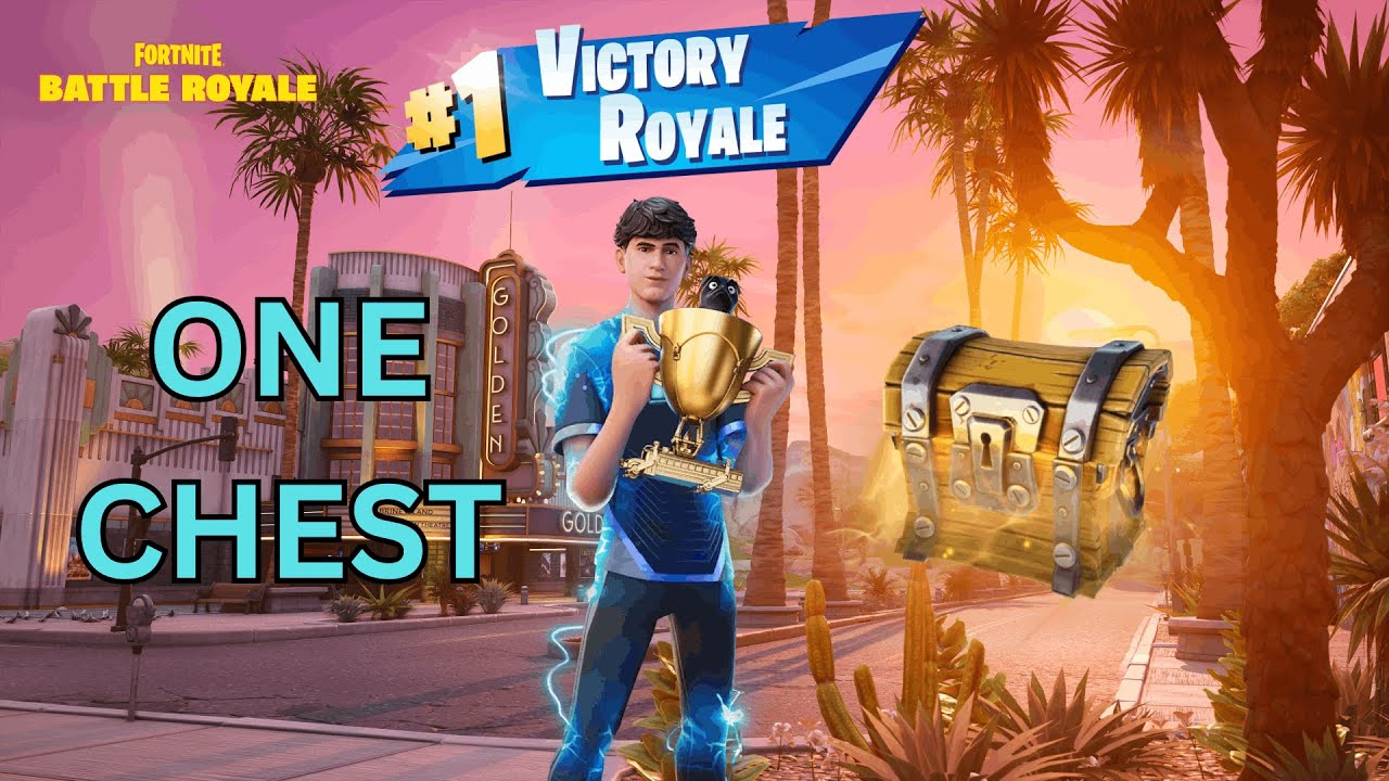 I Tried the ONE CHEST CHALLENGE in Fortnite… (It Got Crazy 😳)