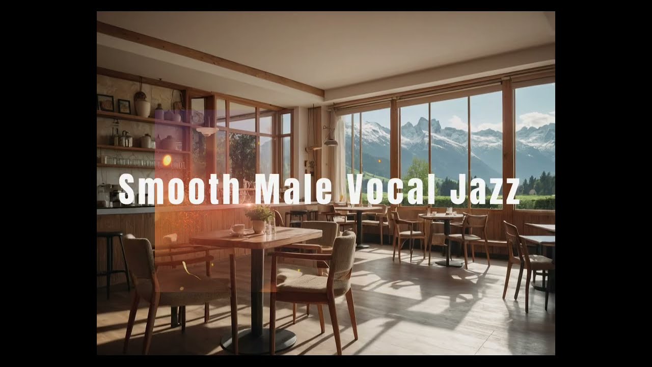 Smooth Male Vocal Jazz for a Fresh Morning ☀️Soft & Relaxing Cafe Jazz to Start Your Day 
