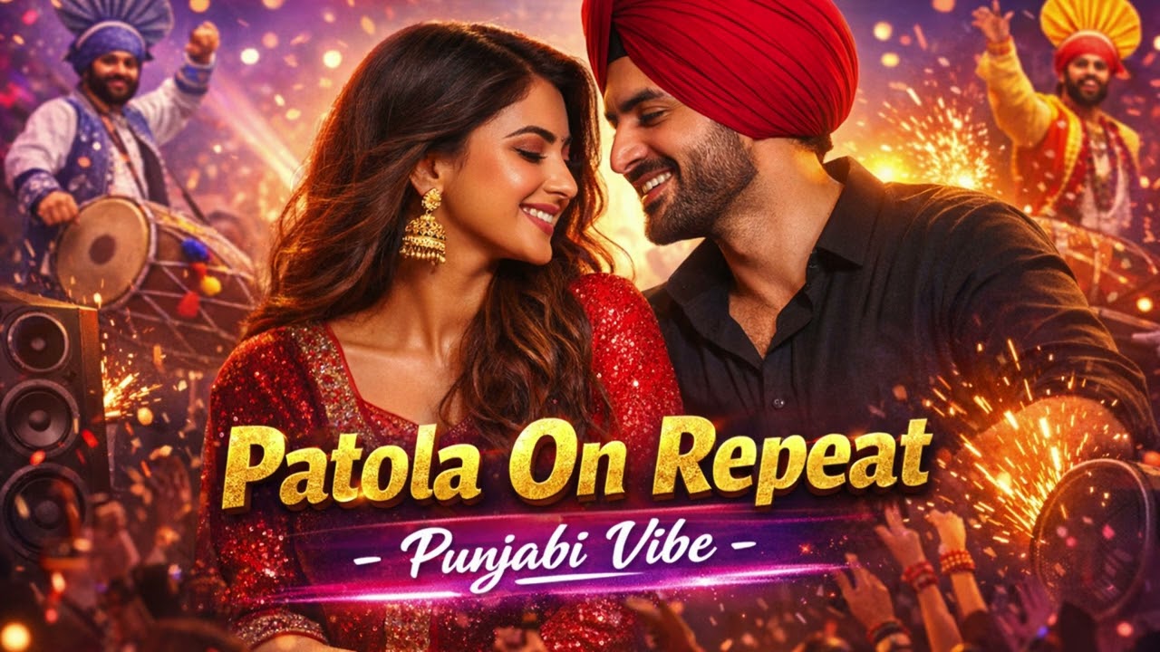 Patola on Repeat-Punjabi Vibe | Hindi - Punjabi rap Music  | Punjabi Beats | Desi rap Music