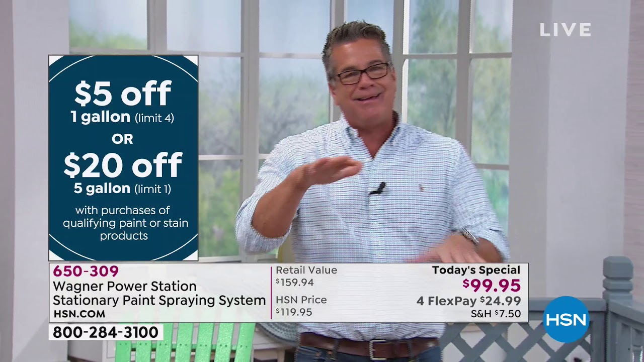 Wagner Power Station Stationary Paint Spraying System w/...