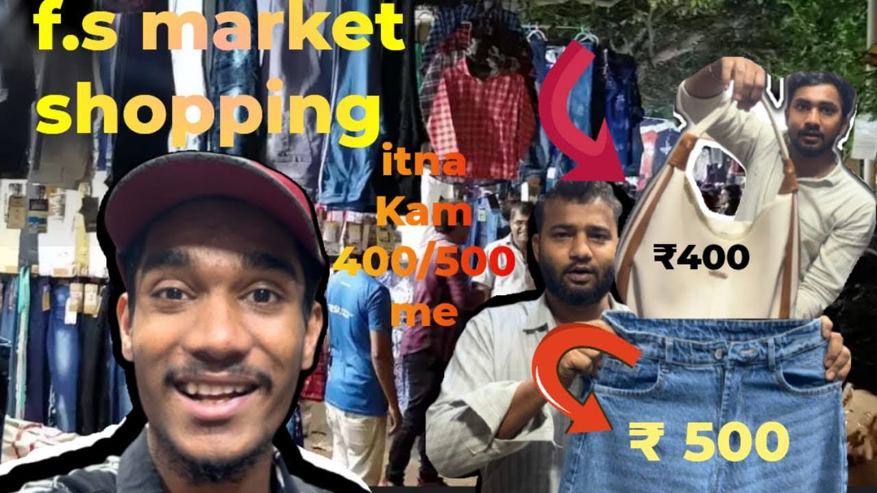 (F.s market)Bargaining culture,low prices, great for students and budget shoppers, plus street food.
