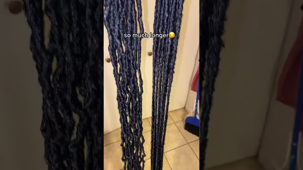 Achieving Perfectly Straight Faux Locs! ✨