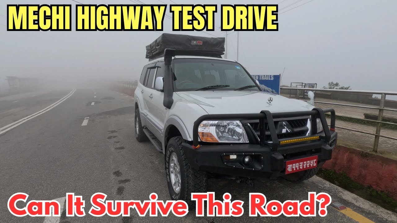 Testing My 2004 Pajero on Nepal’s Mechi Highway – Still a BEAST || Birtamode to Kanyam, Ilam in fog