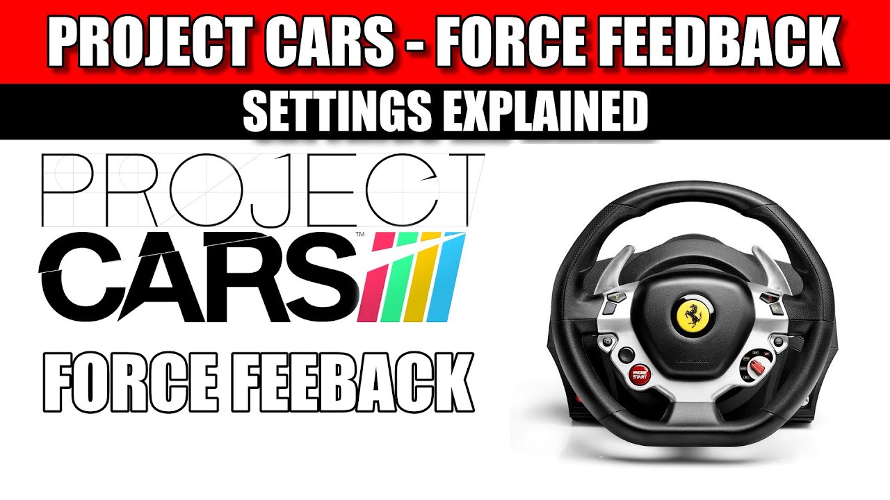 Project CARS: Force Feedback Explained - How to set it up