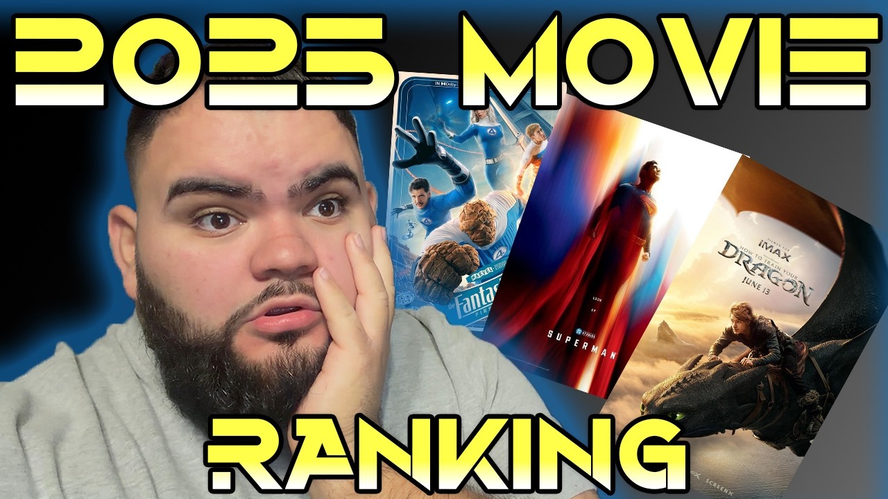 My 2025 MOVIE RANKING!!