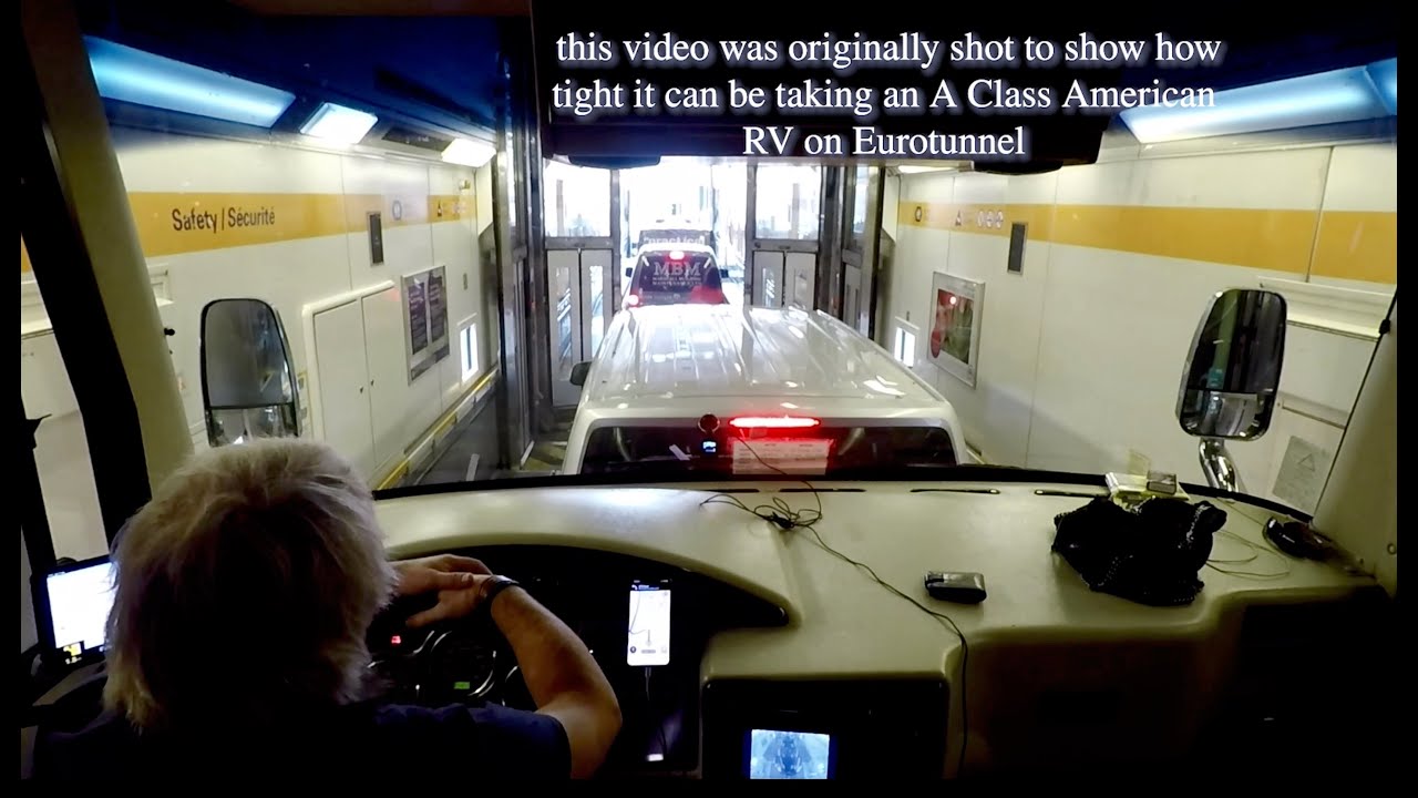 RV in the UK - Eurotunnel and another vehicle encounter August 2019