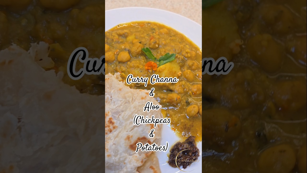 Curry Channa and Aloo| Chickpeas &Potatoes| 