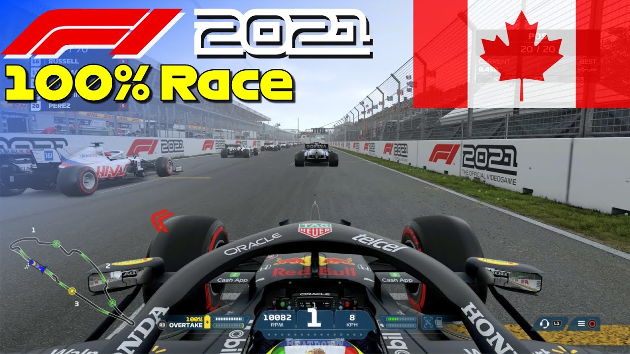 F1 2021 - Let's Make Pérez World Champion #6: 100% Race Canada | PS5