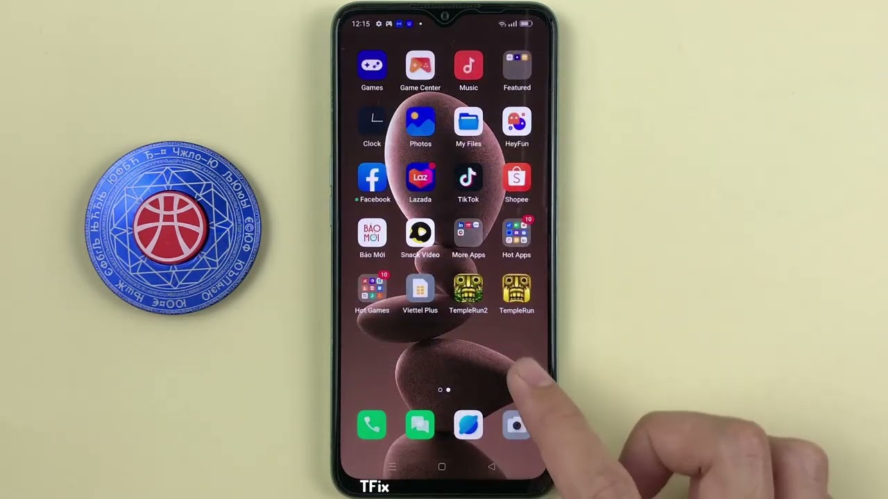 Double tap to lock on OPPO A57 Android 12