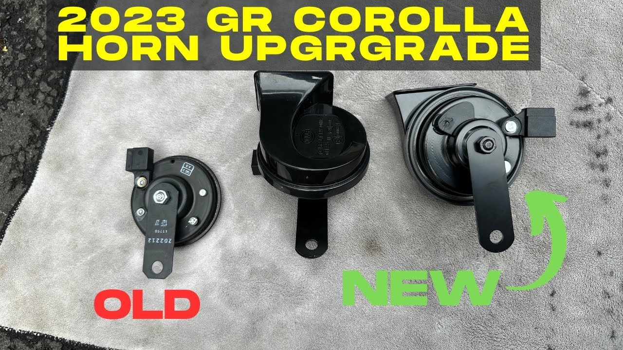 2023 GR Corolla Horn Upgrade
