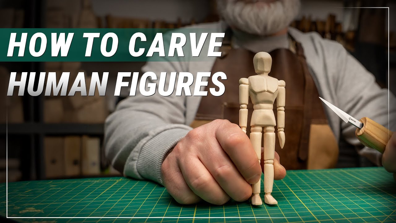 How to Carve a Human Body – Lay Figure in Wood | Step-by-Step Tutorial