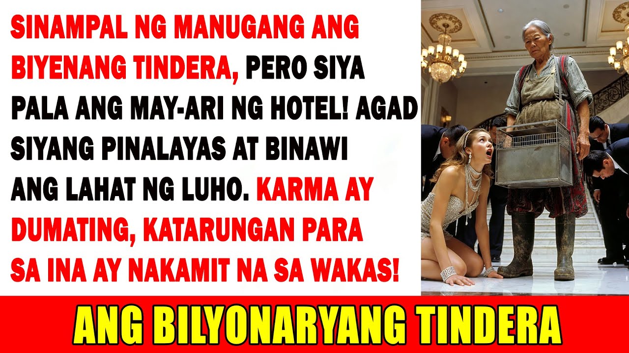 Sinasampal ng Manugang ang Biyenang Tindera Pero May-ari Pala Siya ng Hotel, Karma Ngayon!
