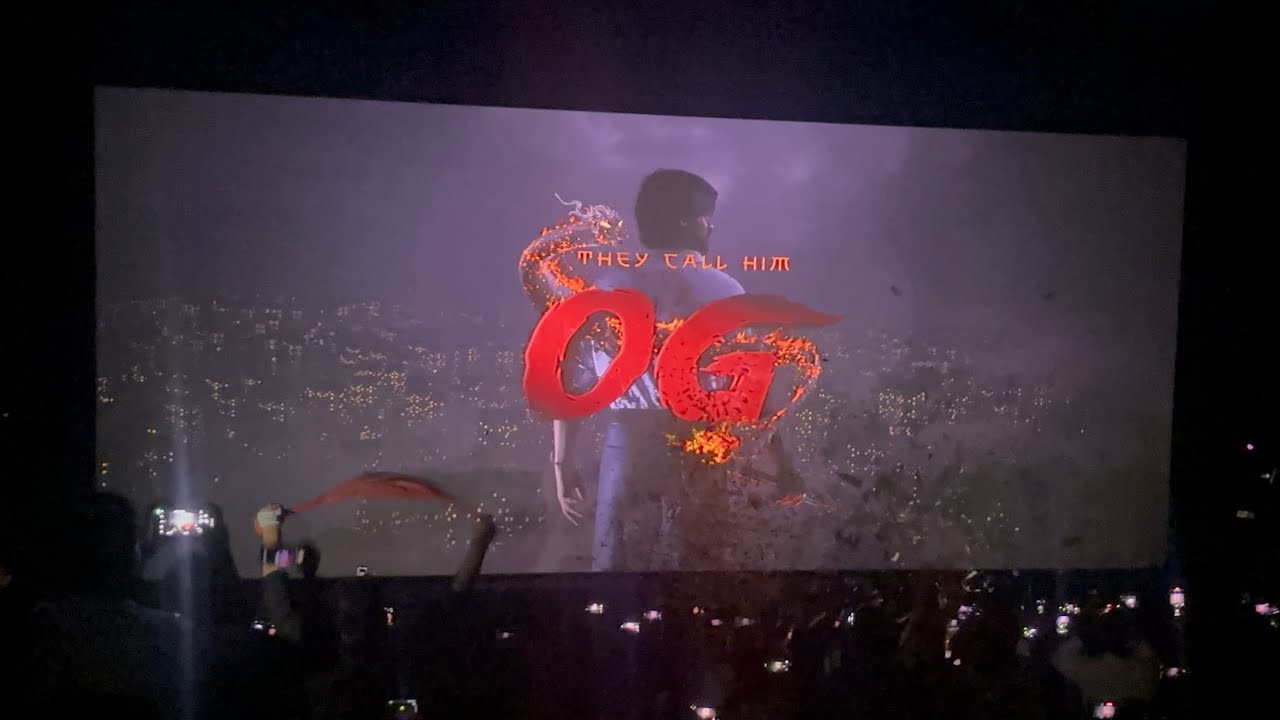 OG on Bangalore Sandhya 🎥 #og #sandhya feast for fans…🔥🔥 #// Sandhya OG fans celebrations 