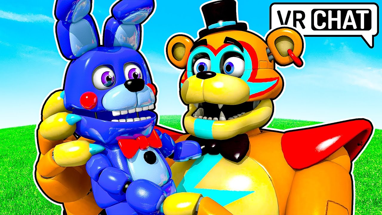 Glamrock Freddy Meets BONBON in VRCHAT