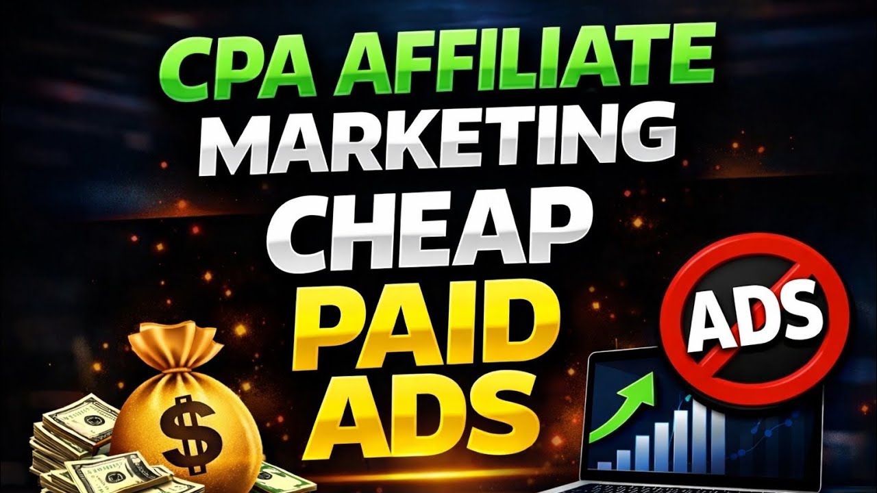 CPA Marketing with Cheap Paid Ads (2026) 💸 | Beginner to Pro Strategy to Make $1000/Day
