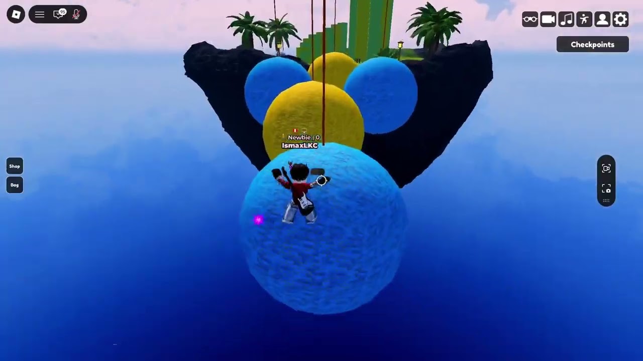 Sobreviví 40 NIVELES de PARKOUR en MOUNT SAWIT (Roblox)🧠🔥