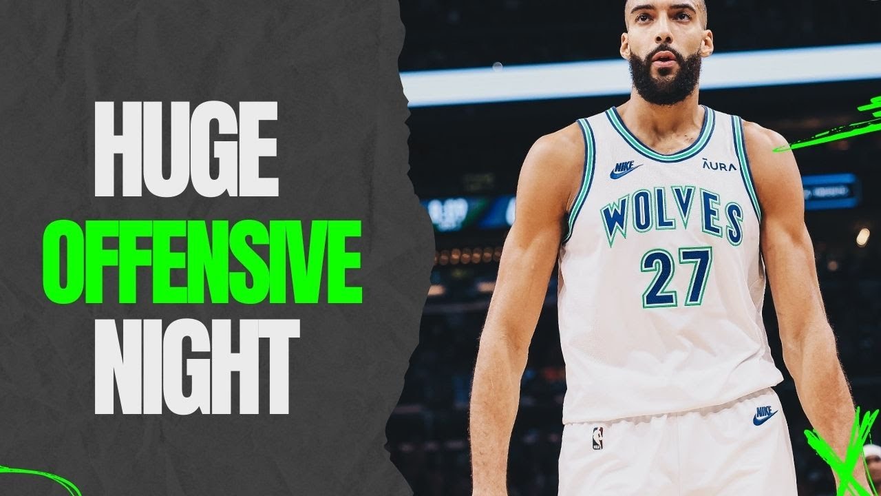 How Rudy Gobert's OFFENSE Helped Beat Charlotte
