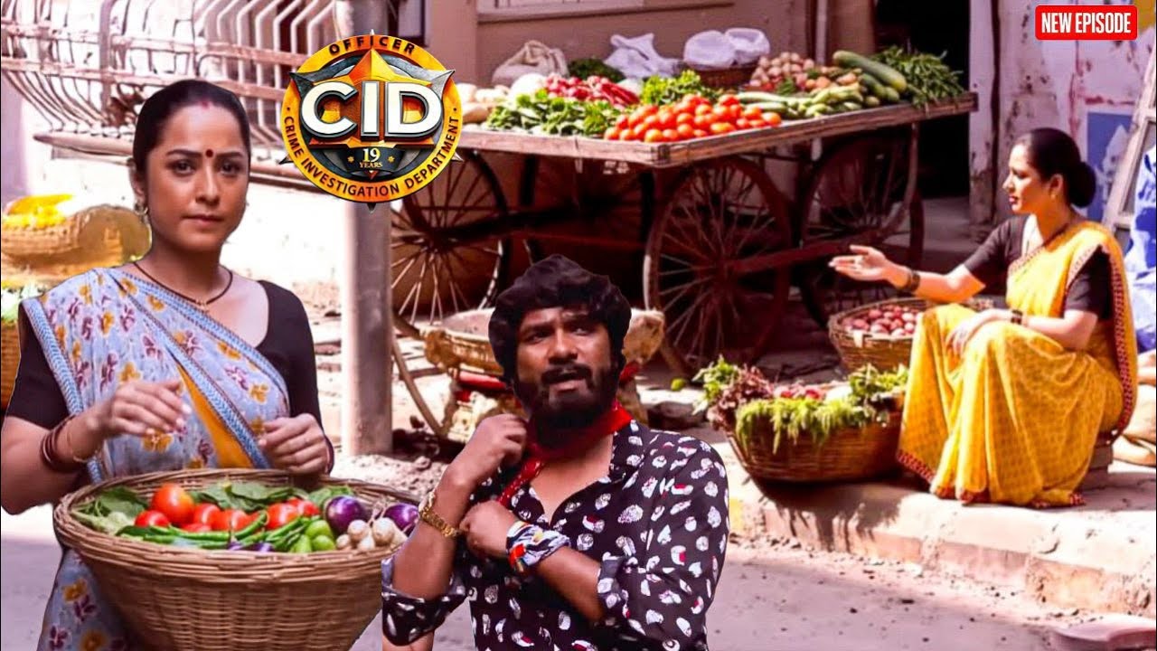 Purvi 8 दिन तक रोड पर वेश बदलकर सब्ज़ी बेचती रही || CID | Latest Episode ||