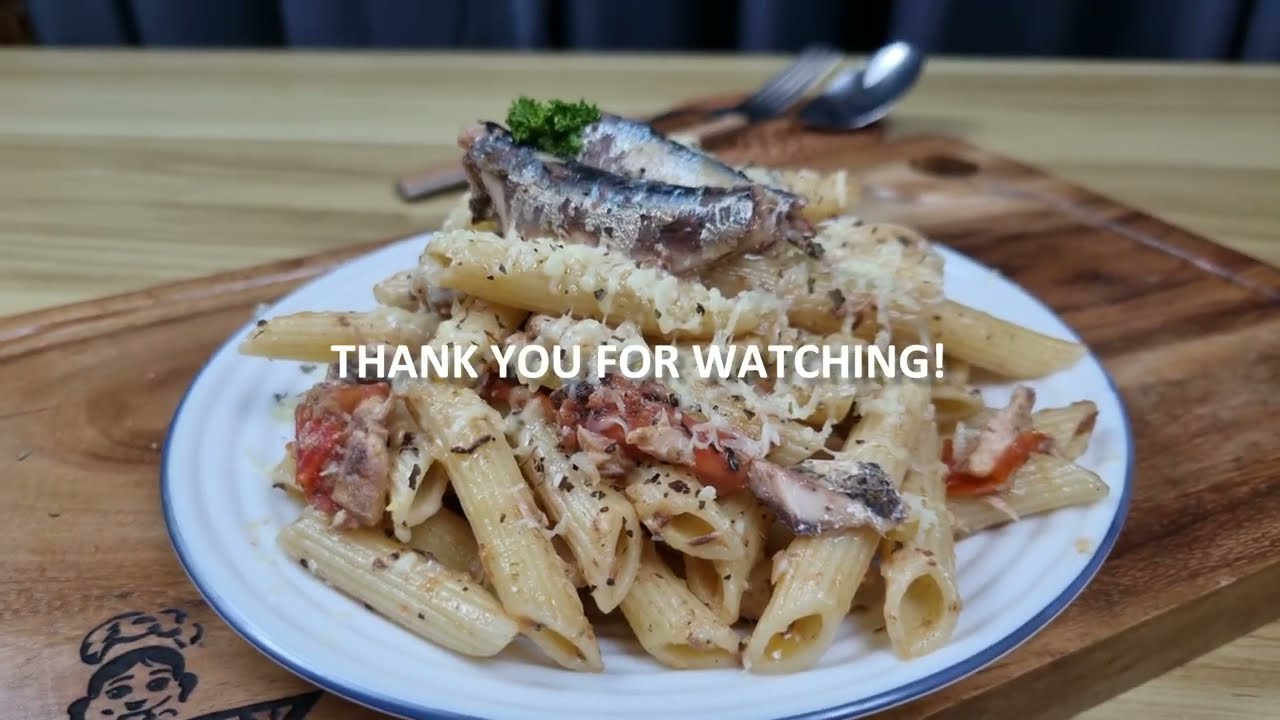 Spanish Sardines Pasta